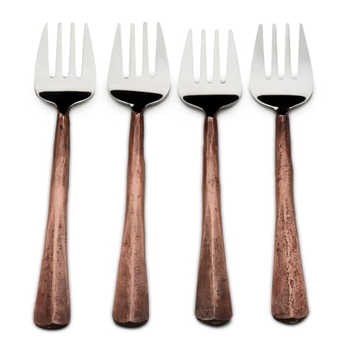 INOX ARTISANS Ridge Sardine Table Forks 4 Pc. Set