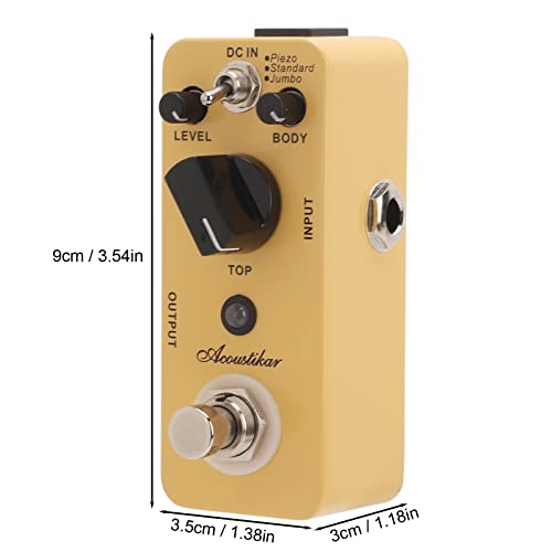 Pédale d’effet de guitare électrique, pédales d’effets True Bypass Accessoire Simulateur de boîtier en métal Prise audio mono 1/4″ pour instrument - Les Beatles, Paul McCartney, John Lennon, RIngo Starr, George Harrison Pédale d'effet de guitare électrique, pédales d'effets True Bypass Accessoire Simulateur de boîtier en métal Prise audio mono 1/4" pour instrument – Image 7
