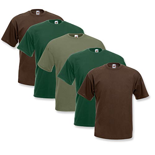 Fruit of the Loom Original T 5-Pack Logo Men\'s T-Shirt Fruit of the Loom Original T 5-Pack Logo Men\'s T-Shirt