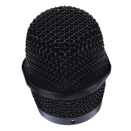NOLITOY Repuesto Cabeza Metálica Micrófono Malla Duradera Compatible Bs- Cantar y Grabar Música