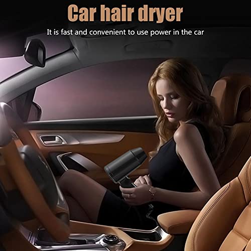 YueWan Asciugacapelli da viaggio, 12 V 216 W