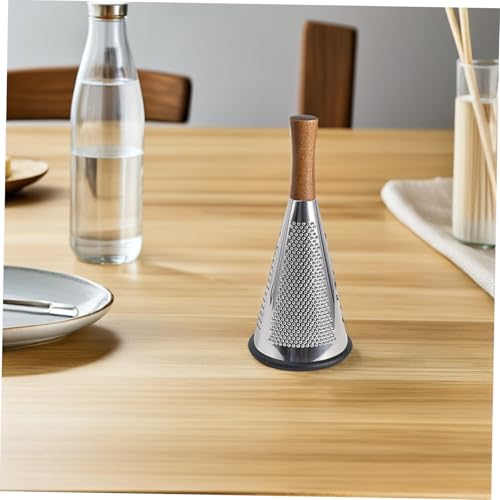Rallador manual de queso Luxshiny de metal para cocina miniatura 4