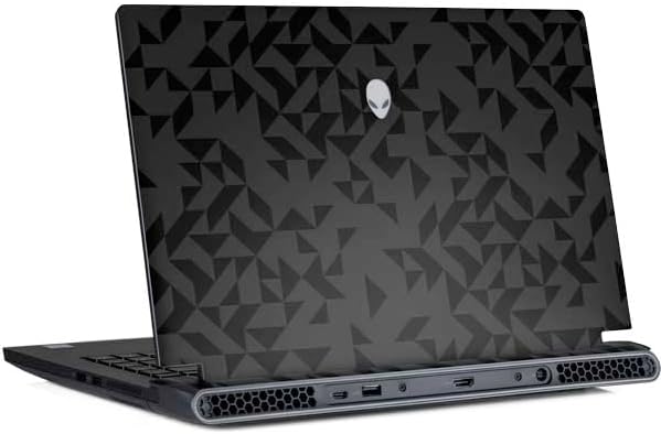 Skinit Laptop Decal Skin Compatible with Alienware m15 R7 Gaming Laptop Originally Designed Black Design