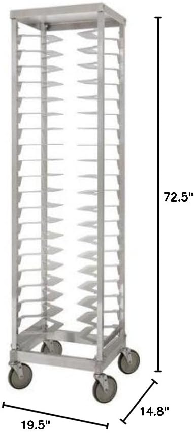 LPZ3016 20 PAN Single Pizza Racks; 72.5 X 19.5 X 14.88 in.