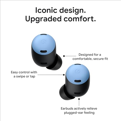 Google Pixel Buds Pro - Noise Canceling Earbuds - Up to 31 Hour Battery Life with Charging Case[2] - Bluetooth Headphones - Compatible with Android - Bay