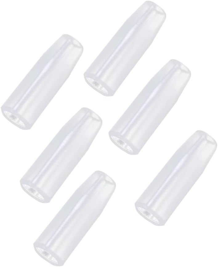Frcolor Breath Alcohol Tester Mouthpiece 20 Pack for at-818 Digital Plastic Removable Washable Reusable Breath Test Mouthpiece for Home and Family Use