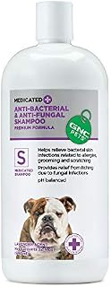GNC Pets Medicated Anti-Bacterial & Anti-Fungal Shampoo for Dogs, 32 Ounces - Lavender