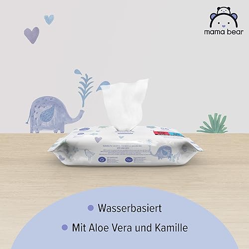 Feuchtes Toilettenpapier Mama Bear Sensitive für empfindliche Haut