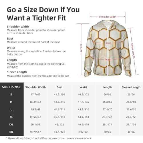 UPF 50+ Sun Protection Hoodie Long Sleeve Profile Geometric Ivory Gold Sun Shirt Rash Guard Fishing Shirts for Men2