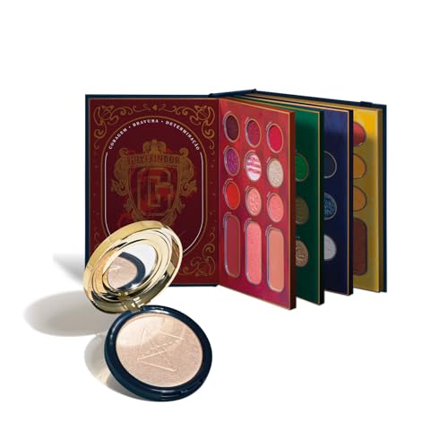 Kit Harry Potter: Paleta de Maquiagem Multifuncional 54g + Iluminador Dourado 5g