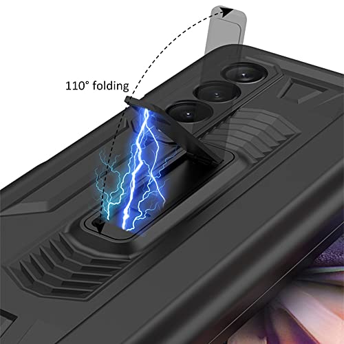 Coque Galaxy Z Fold 4 antichoc pour éviter les bris d'écran avec support kickstand - 7