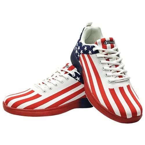 Image of Pyramid Men's Path Lite Seamless Mesh Bowling Shoes - Lightweight Seamless Design, Athletic Fit, Breathable Knit Upper, Universal Slide Soles