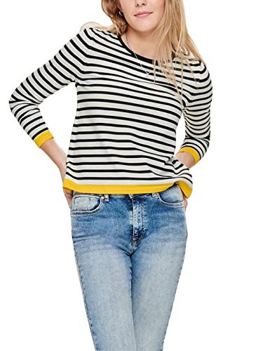 Only Onlsuzana L/S Pullover Knt Noos Felpa Donna
