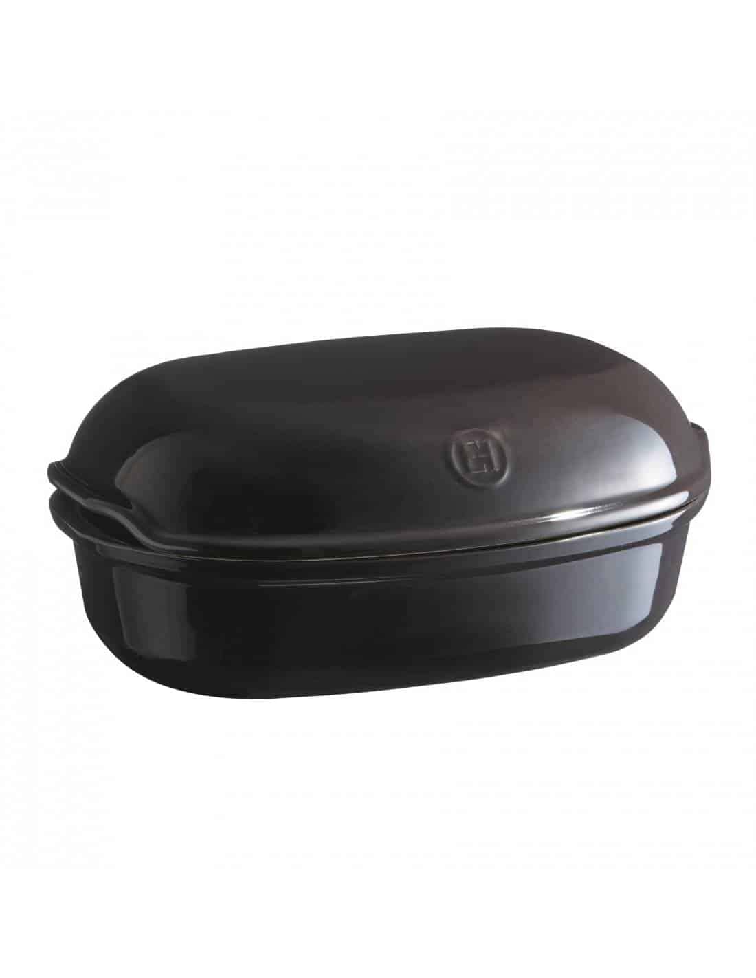 Emile Henry EH799501 Pane Artigianato, Ceramica, Nero Fusaino, 5 litri
