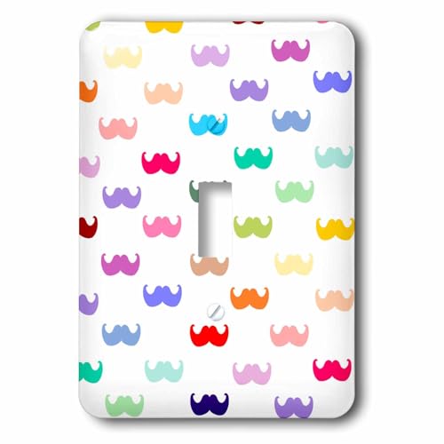 Interrupteur à baïonnette multicolore pour personnaliser un mur blanc