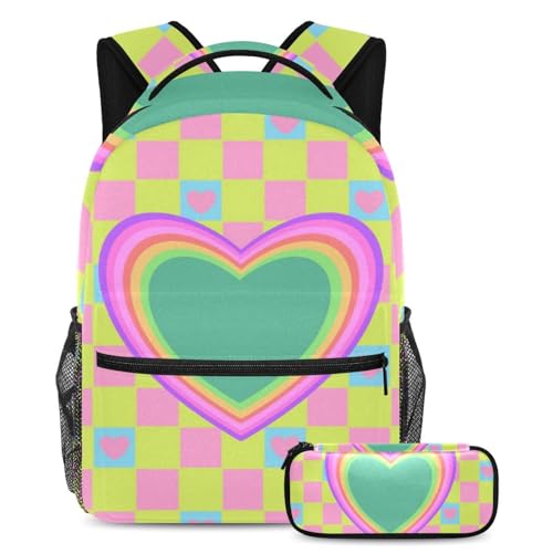 Sac à dos scolaire Colorful Bee idéal pour le collège et les sorties