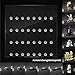 32er Inlay passend für IKEA SANNAHED Rahmen 35 x 35 Designed für Lego® minifiguren Platz für 32 Figuren