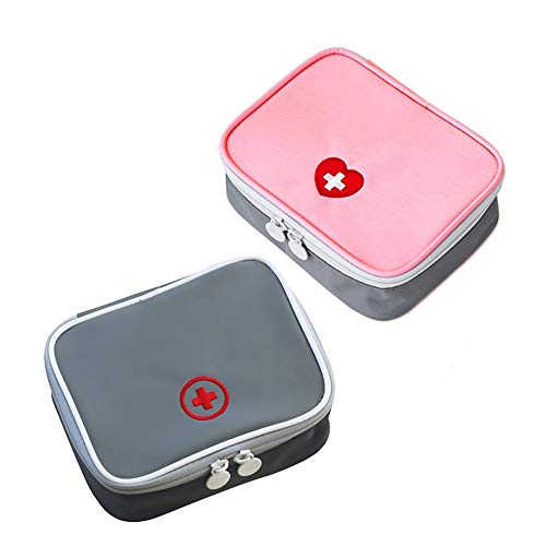 EchoDone Mini First Aid Pouch Multifunction Emergency Medicine Storage Bag Pills Drugs Package