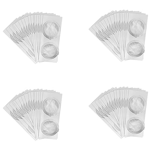 PokFhgur 400 Piezas 62MM Cápsula de Café Desechable Sellos Láminas Crema Espuma Filtro de Café Pegatina de Tapa para Vertuo