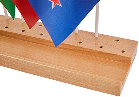 Miniatura 5 de Adena Montessori Banderas del mundo Juguetes de aprendizaje de geografía Actividades prácticas de geografía para niños