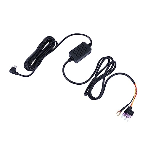 Cable de alimentación de cámara de coche para viajes seguros y grabación sin pausas