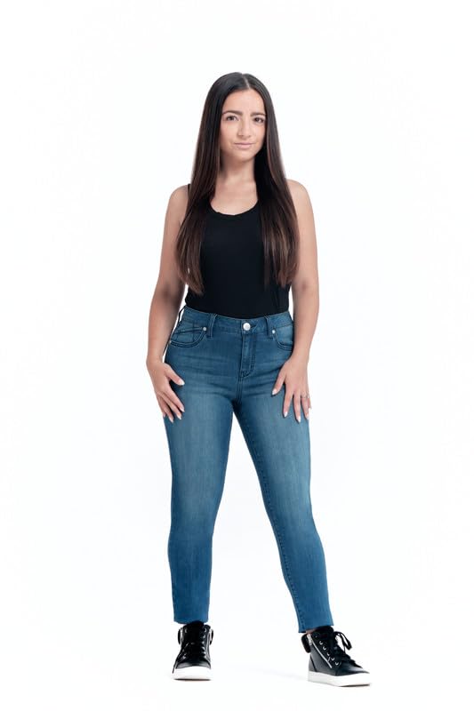 1822 Denim Women's Petite 26 Butter Mid-Rise Skinny Jeans