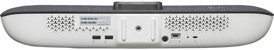 Poly Studio R30 USB Video Bar 4K Video Conference Equipment with Internal Speakers and Microphones - 3840 x 2160 Resolution - USB Connectivity - TAA Compliant - Sand - 1 Year Warranty