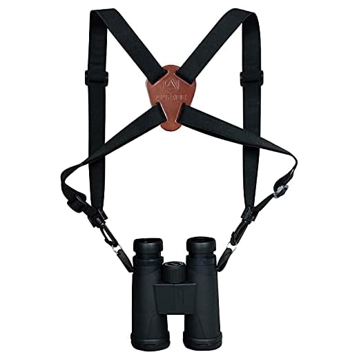 OUFABE Binocular Harness Strap, Binocular Harness for Birding, X-shaped Decompression Binocular Strap,Cross Binocular Straps Harness, Fits for Carrying Binocular, Cameras, Rangefinders and More