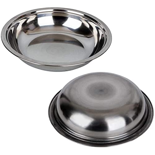 ywewsq Hot Pot Buffet-Wärmer, Edelstahl-Buffet-Heizung, mit flachem Boden-Kesselgestell, zum Warmhalten von Speisen… – Bild 5