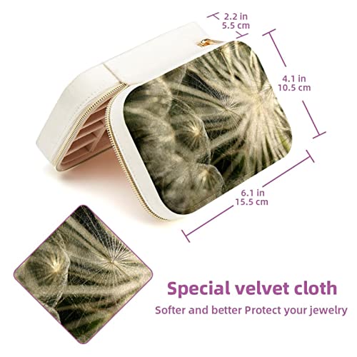 Boîte de rangement compacte en velours avec fermeture éclair en métal durable - 6