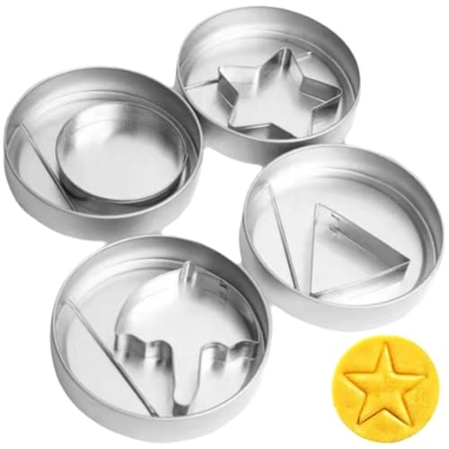Cortadores De Galletas De Acero Inoxidable Moldes Para Galletas Azúcar Coreano Herramientas Para Hacer Dulces Kit De Juego De Azúcar Moldes Para Pasteles Para Fiestas Juego De Azúcar Fabricación De