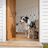 AOFANPET Retractable Dog Gate for Front Door, 35