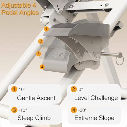 Image of Foldable Vertical Climber Exercise Machine for Home Workouts, Supports Up to 300LBS, Ideal for Men and Women