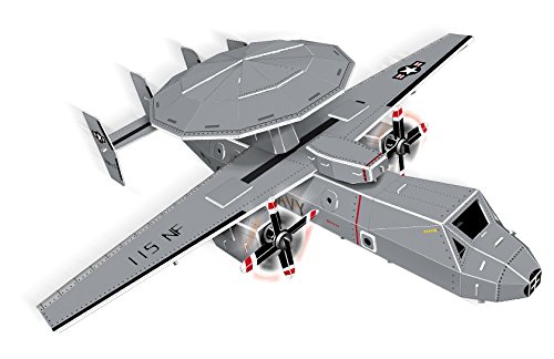 Daron E2C Hawkeye Plane 3D Puzzle (84 Piece) #TOP13