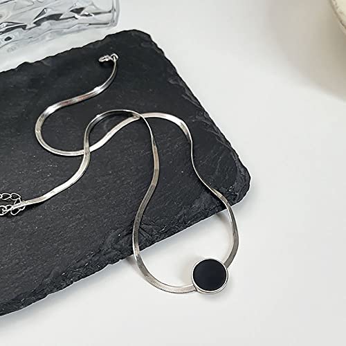 Collier chaîne de clavicule courte en argent TABOJS : le cadeau idéal pour elle