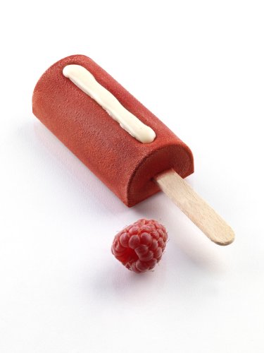 Silikomart Silicone Easy Cream Mini Ice Cream Bar Mold Set, Chic #TOP1