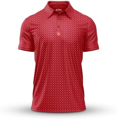 Bogey Bros Golf Polo Shirt for Men – 4 Way Stretch Short Sleeve, ...