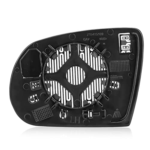 Passenger Side Mirror Glass Replacement for 2014 - 2019 Jeep Cherokee, 2017-2021 Jeep Compass Right Side Heated Mirror Replace 68228918AA 68228912AA 68228910AA