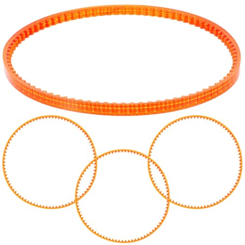 ibasenice Cinturones de Plástico para Máquina de Dulces, Juego de 4 Repuestos para Máquina Eléctrica de Algodón de Azúcar, Accesorios para Eventos y Fiestas