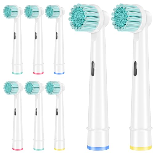 15% Off Sensitive Toothbrush Heads for Oral B - 8 Pack - Image 2