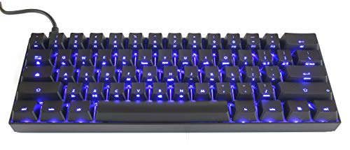 Nordic V60 Plus Clavier Mécanique Silencieux LED Bleu Rouge MX Red
