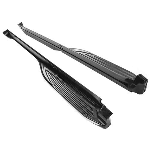 Estribos laterales para Toyota C-HR 2018-2022 aluminio negro miniatura 3