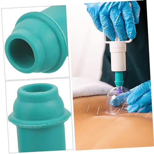 10 piezas Reemplazo Durable de Consejos para Bomba de Ventosas con Conectores Verdes Compatible con Bombas de Ventosas de Mano para Uso en Casa miniatura 4