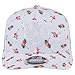New Era Men's White Chicago Bears Adventure Flamingo Pattern 9SEVENTY Stretch-Snap Hat