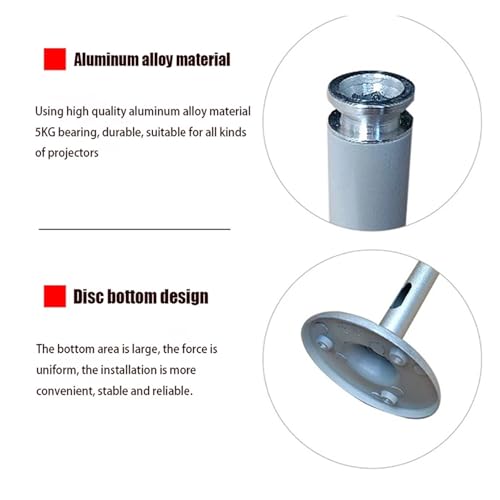 Soporte mini proyector ajustable de pared para solucionar problemas de ángulo 4