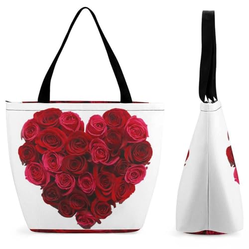 Sac à bandoulière roses rouges : rangez tout votre shopping sans douleur à l'épaule