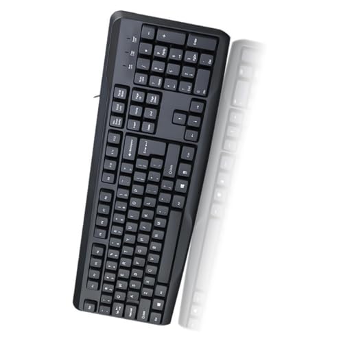 Clavier USB 104 touches filaire et étanche pour ordinateur
