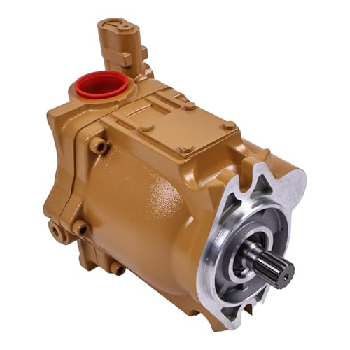 Image of HOLDWELL Hydraulic Pump 4T-6895 4T6895 Compatible with Caterpillar CAT Backhoe Loader 416 428 Perkins Engine T4.236