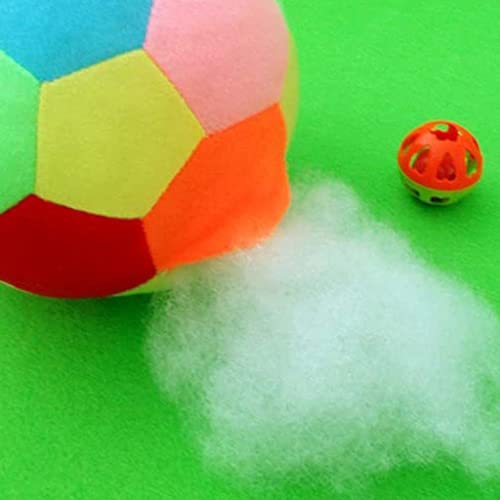 zalati Weicher Fußball Baumwolle Plüsch Indoor Outdoor Spielzeug - Mehrfarbig, 9,5 cm
