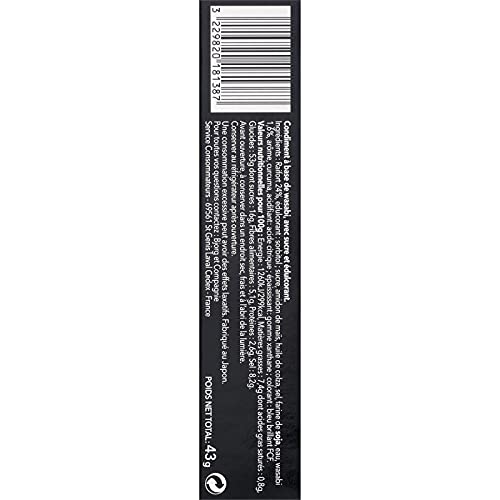 Tanoshi – Wasabi senape verde giapponese 43 g – 4 pezzi – Offerta Speciale